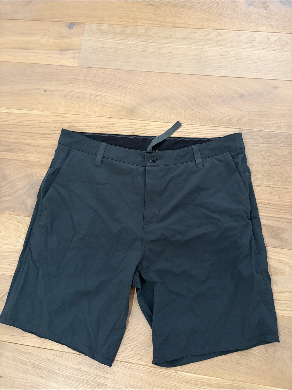 Vuori Black Performance Hybrid Shorts